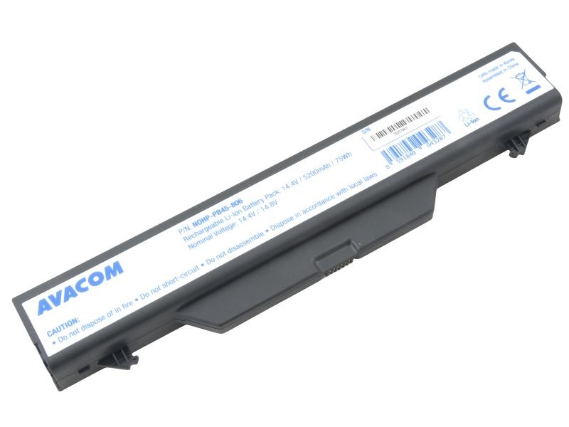 AVACOM NOHP-PB45-806 Li-Ion 14,4V 5200mAh - neoriginální - Baterie HP ProBook 4510s, 4710s, 4515s series Li-Ion 14,4V 5200mAh/75Wh