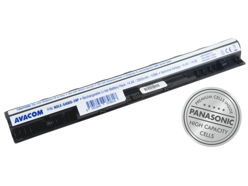 AVACOM NOLE-G400S-29P Li-Ion 14,8V 2900mAh - neoriginální - Baterie Lenovo IdeaPad G400S Li-Ion 14,8V 2900mAh