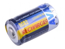 Nabíjecí fotobaterie CR2, CR-2 Li-Fe 3V 250mAh 0.8Wh - AVACOM DICR-RCR2-02F - neoriginální