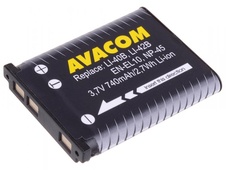 AVACOM DIOL-LI40-AVA Li-Ion 3.7V 740mAh - neoriginální - Baterie Olympus Li-40B, Li-42B, Fujifilm NP-45, Nikon EN-EL10 Li-Ion 3.7V 740mAh 2.7Wh