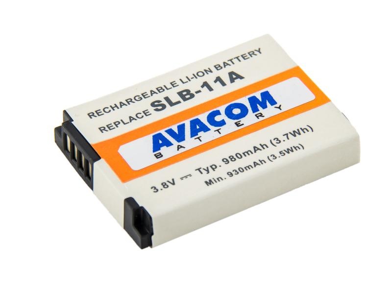 AVACOM DISS-11A-734 Li-Ion 3.8V 980mAh - neoriginální - Baterie Samsung SLB-11A Li-Ion 3.8V 980mAh 3.7Wh