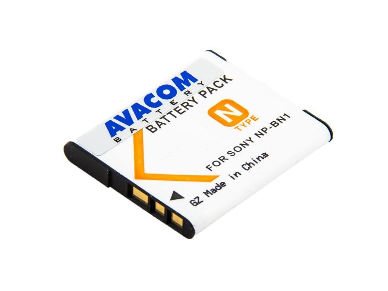 AVACOM DISO-BN1-334N2 Li-Ion 3.7V 650mAh - neoriginální - Baterie Sony NP-BN1 Li-Ion 3.7V 650mAh 2.4Wh