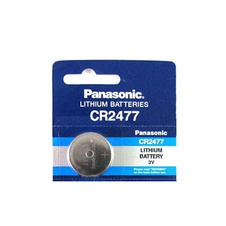 CR2477 Li 3V Panasonic|Knoflíková lithiová baterie 