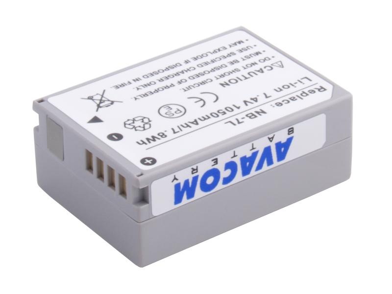 AVACOM DICA-NB7L-734 Li-ion 7.4V 1050mAh - neoriginální - Baterie Canon NB-7L Li-ion 7.4V 1050mAh 7.8Wh