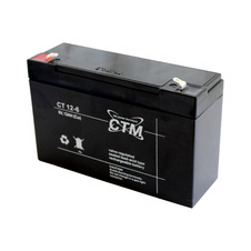 CTM VRLA AGM CT 6-12|Olověný akumulátor