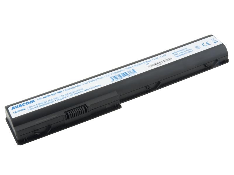AVACOM NOHP-DV7-806 Li-Ion 14,4V 5200mAh - neoriginální - Baterie HP Pavilion DV7-1000, DV8, HDX X18 series Li-Ion 14,4V 5200mAh /75Wh