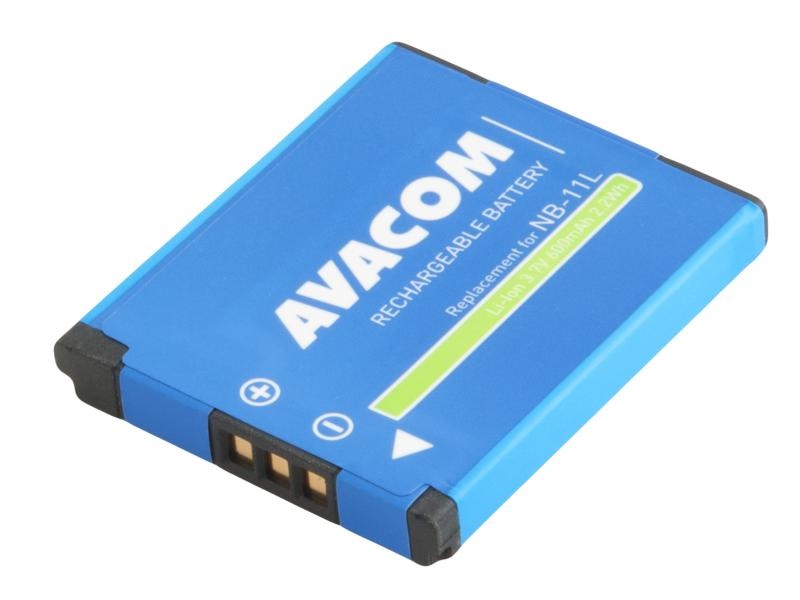 AVACOM DICA-NB11-B600 Li-Ion 3.7V 600mAh - neoriginální - Baterie Canon NB-11L, NB-11LH Li-Ion 3.7V 600mAh 2.2Wh NEW