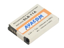 AVACOM DISS-11A-731N2 Li-Ion 3.8V 1050mAh - neoriginální - Baterie Samsung SLB-11A Li-Ion 3.8V 1050mAh 3.9Wh