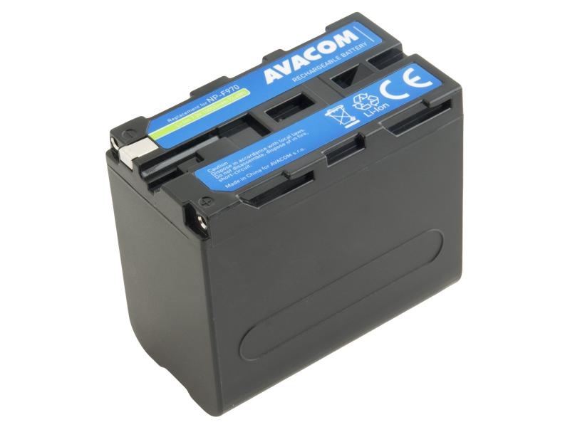 AVACOM VISO-970D-B10050 Li-Ion 7.2V 10050mAh - neoriginální - Baterie Sony NP-F970 Li-Ion 7.2V 10050mAh 72.4Wh LED indikace