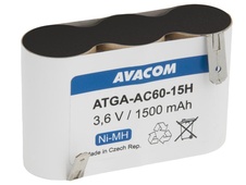 AVACOM ATGA-AC60-15H Ni-MH 3,6V 1500mAh - neoriginální - Baterie pro nůžky na plot Gardena typ ACCU 60  Ni-MH 3,6V 1500mAh