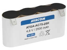 AVACOM ATGA-AC75-25H Ni-MH 4,8V 2500mAh - neoriginální - Baterie pro nůžky na plot Gardena typ ACCU 75  Ni-MH 4,8V 2500mAh