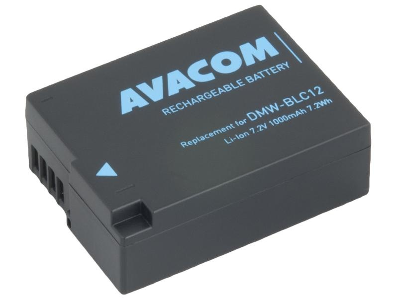 AVACOM DIPA-LC12-B1000 Li-Ion 7.2V 1000mAh - neoriginální - Baterie Panasonic DMW-BLC12 Li-Ion 7.2V 1000mAh 7.2Wh