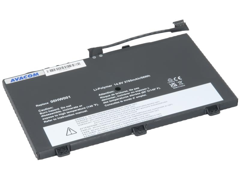 AVACOM NOLE-YS3-72P Li-Pol 14,8V 3785mAh - neoriginální - Baterie Lenovo ThinkPad S3 Yoga 14 Series Li-Pol 14,8V 3785mAh 56Wh