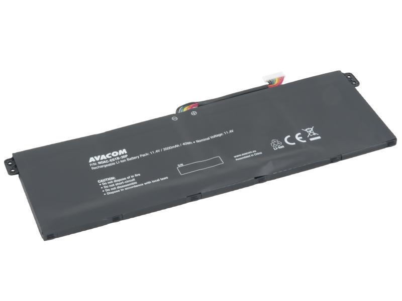 AVACOM NOAC-ES1B-35P Li-Pol 11,4V 3500mAh - neoriginální - Baterie Acer Aspire ES1-512 series Li-Pol 11,4V 3500mAh 40Wh
