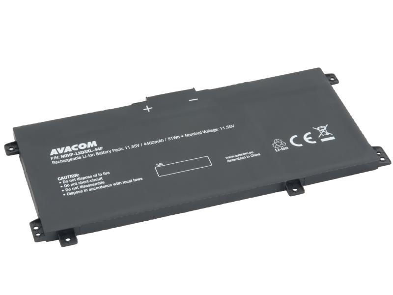 AVACOM NOHP-LK03XL-44P Li-Pol 11,55V 4400mAh - neoriginální - Baterie HP Envy X360 15-bp series Li-Pol 11,55V 4400mAh 51Wh