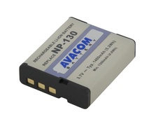 AVACOM DICS-N130-533N2 Li-Ion 3.7V 1400mAh - neoriginální - Baterie Casio NP-130 Li-Ion 3.7V 1400mAh 5.18Wh