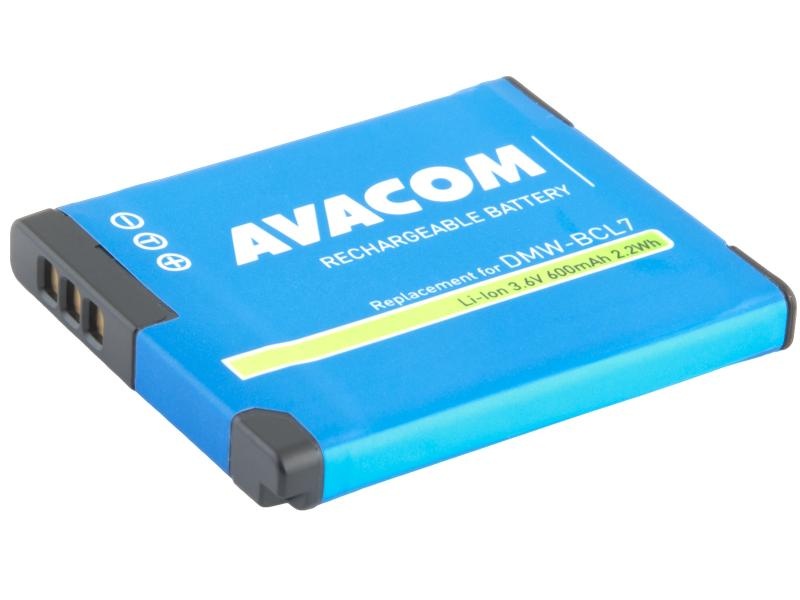 AVACOM DIPA-CL7-B600 Li-Ion 3.6V 600mAh - neoriginální - Baterie Panasonic DMW-BCL7 Li-Ion 3.6V 600mAh 2.2Wh
