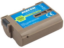 AVACOM DINI-EL15-B2250USB Li-Ion 7.2V 2250mAh - neoriginální - Baterie Nikon EN-EL15 vstup USB-C Li-Ion 7.2V 2250mAh 16.2Wh