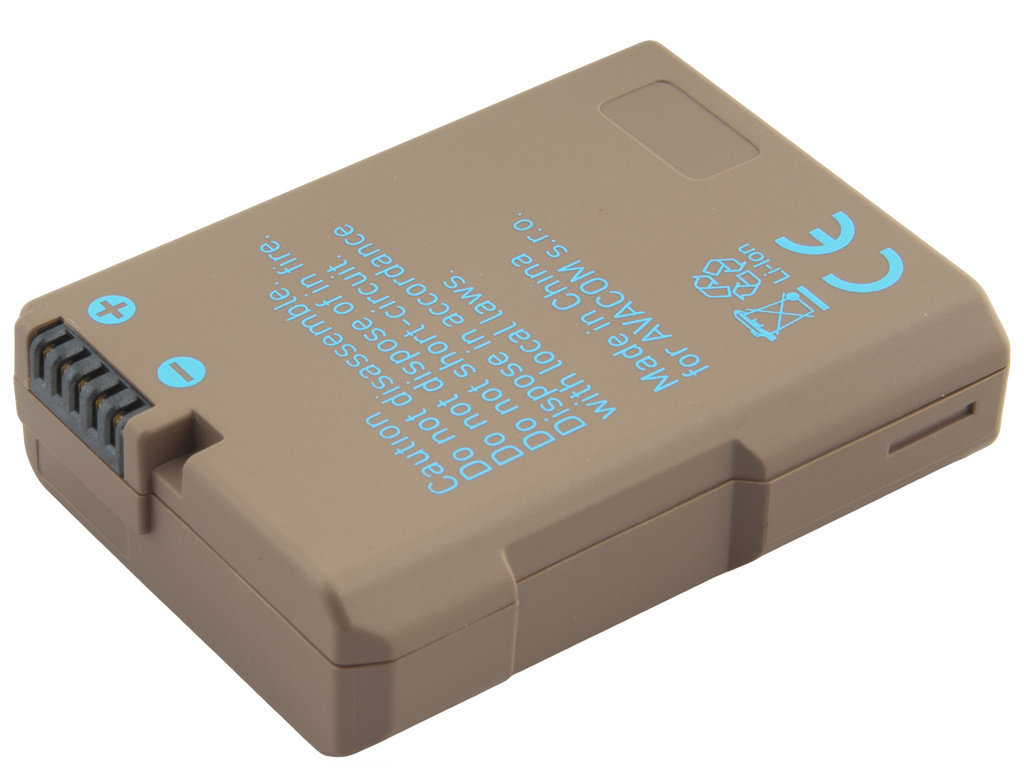 AVACOM DINI-EL14-B950USB Li-Ion 7.4V 950mAh - neoriginální - Baterie Nikon EN-EL14 vstup USB-C Li-Ion 7.4V 950mAh 7Wh