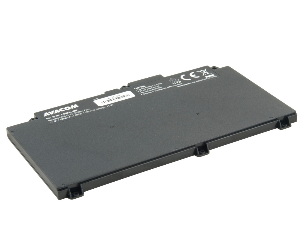 AVACOM NOHP-CD03XL-48P Li-Pol 11,4V 4200mAh - neoriginální - Baterie HP Probook 640 G5, 650 G5 Li-Pol 11,4V 4200mAh 48Wh - CD03XL
