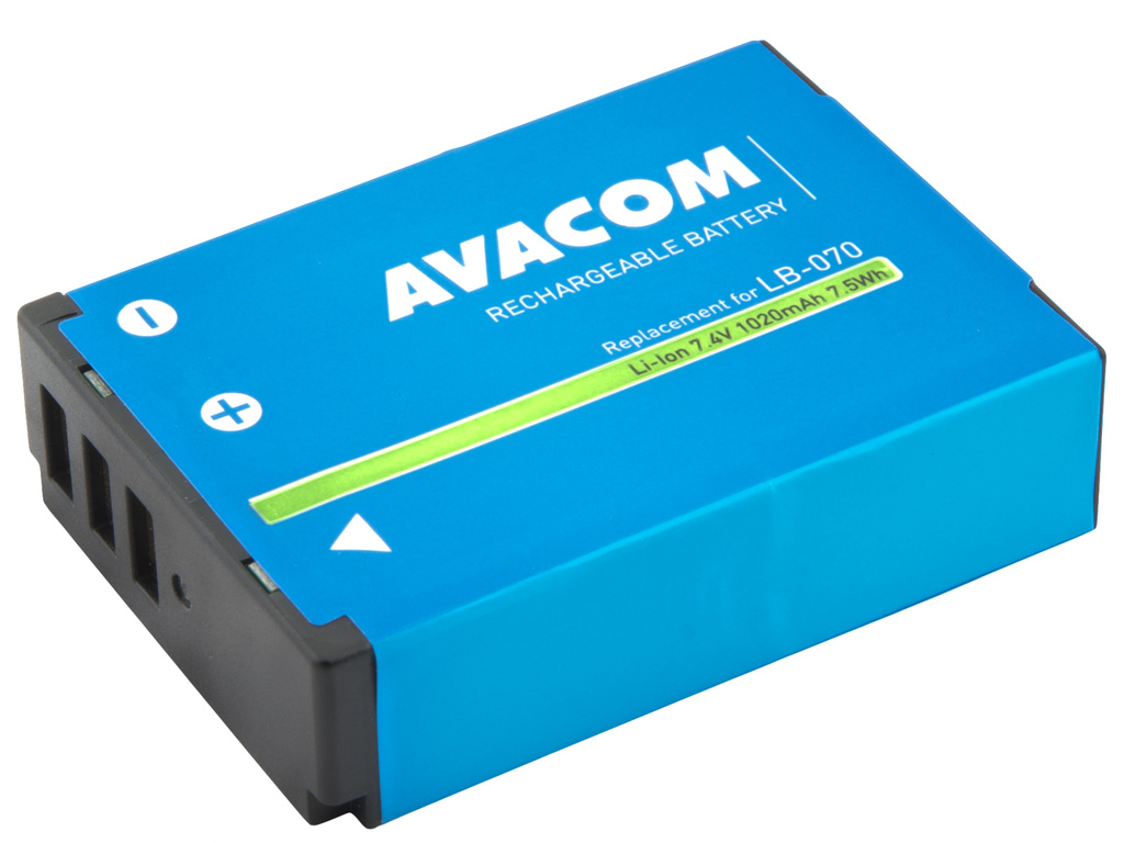 AVACOM DIKO-LB070-B1020 Li-Ion 7.4V 1020mAh - neoriginální - Baterie Kodak LB-070 Li-Ion 7.4V 1020mAh 7.5Wh