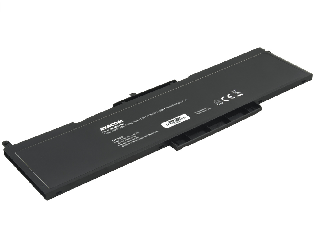 AVACOM NODE-5580-92P Li-Pol 11,4V 8070mAh - neoriginální - Baterie Dell Latitude 5580, Precision 3520 Li-Pol 11,4V 8070mAh 92Wh