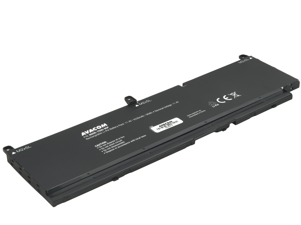 AVACOM NODE-7550-95P Li-Pol 11,4V 8330mAh - neoriginální - Baterie Dell Precision 7550, 7750 Li-Pol 11,4V 8330mAh 95Wh