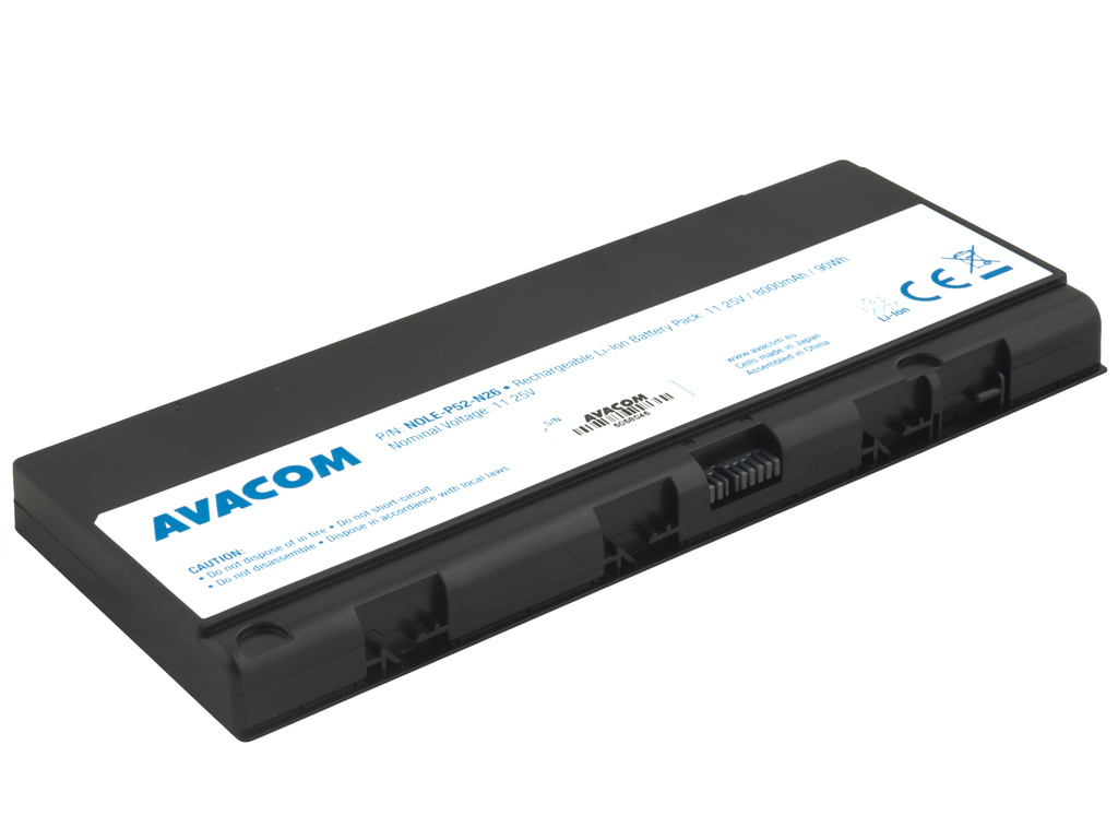 AVACOM NOLE-P52-N26 Li-Ion 11,25V 8000mAh - neoriginální - Baterie Lenovo ThinkPad P50 Li-Ion 11,25V 8000mAh 90Wh