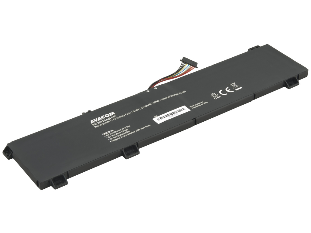 AVACOM NOLE-Leg5-61P Li-Pol 15,36V 5210mAh - neoriginální - Baterie Lenovo Legion 5-15 Li-Pol 15,36V 5210mAh 80Wh
