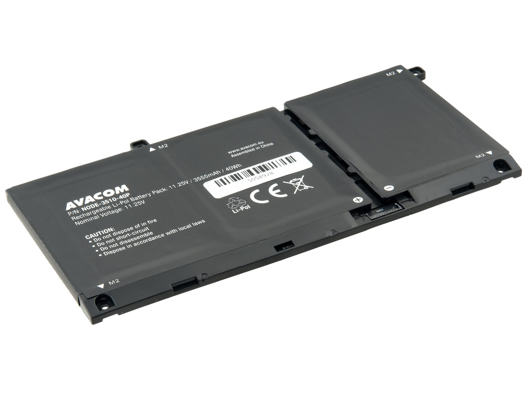 AVACOM NODE-3510-40P Li-Pol 11,25V 3555mAh - neoriginální - Baterie Dell Latitude 3510 Li-Pol 11,25V 3555mAh 40Wh