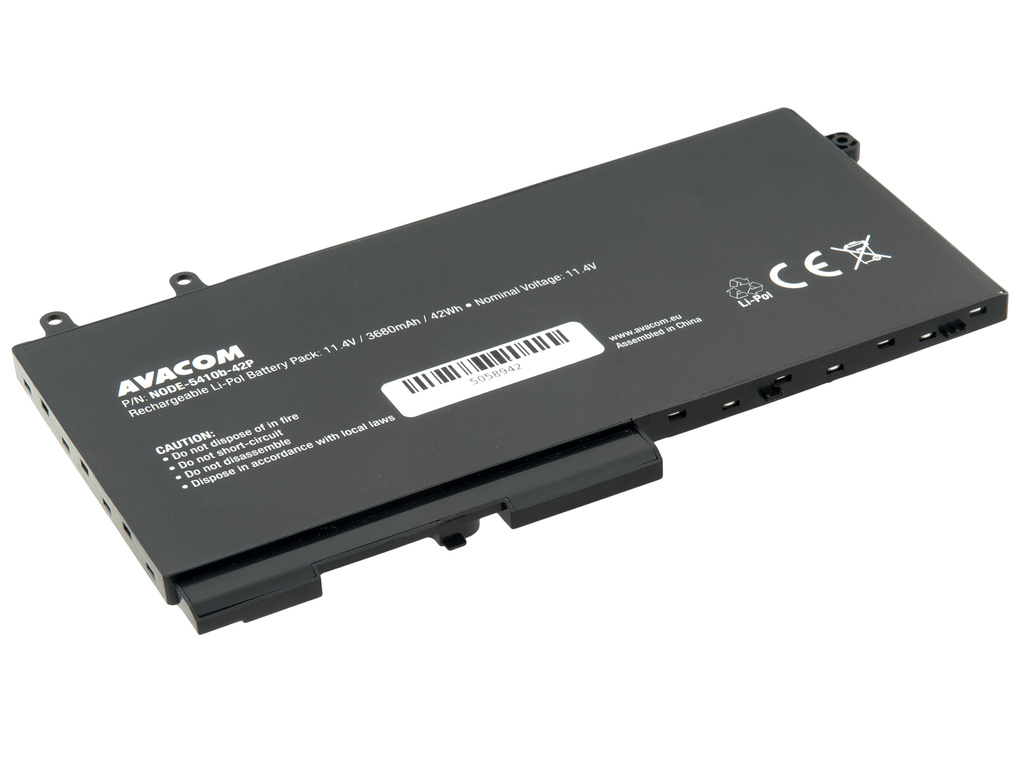 AVACOM NODE-5410b-42P Li-Pol 11,4V 3680mAh - neoriginální - Baterie Dell Latitude 5410 Li-Pol 11,4V 3680mAh 42Wh