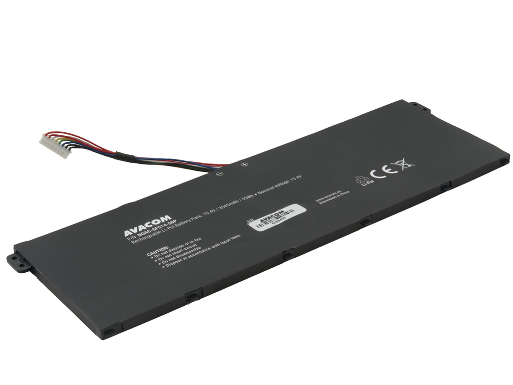 AVACOM NOAC-SF514-56P Li-Pol 15,4V 3545mAh - neoriginální - Baterie Acer Swif  3 SF314, 5 SF 514 Li-Pol 15,4V 3545mAh 55Wh