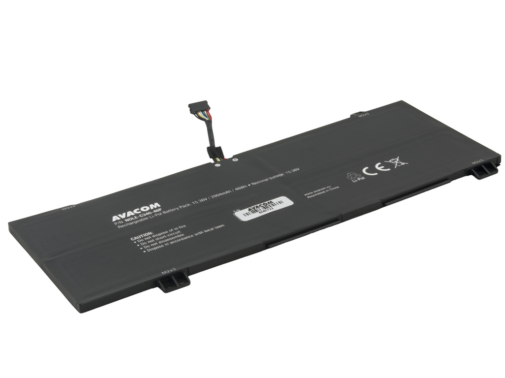 AVACOM NOLE-C340-46P Li-Pol 15,36V 2994mAh - neoriginální - Baterie Lenovo IdeaPad C340-14API, S540 Li-Pol 15,36V 2994mAh 46Wh