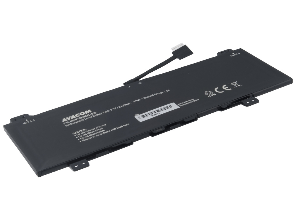 AVACOM NOHP-GH02XL-61P Li-Pol 7,7V 6100mAh - neoriginální - Baterie HP ChromeBook 11 G8, 14 G6 Li-Pol 7,7V 6100mAh 47Wh