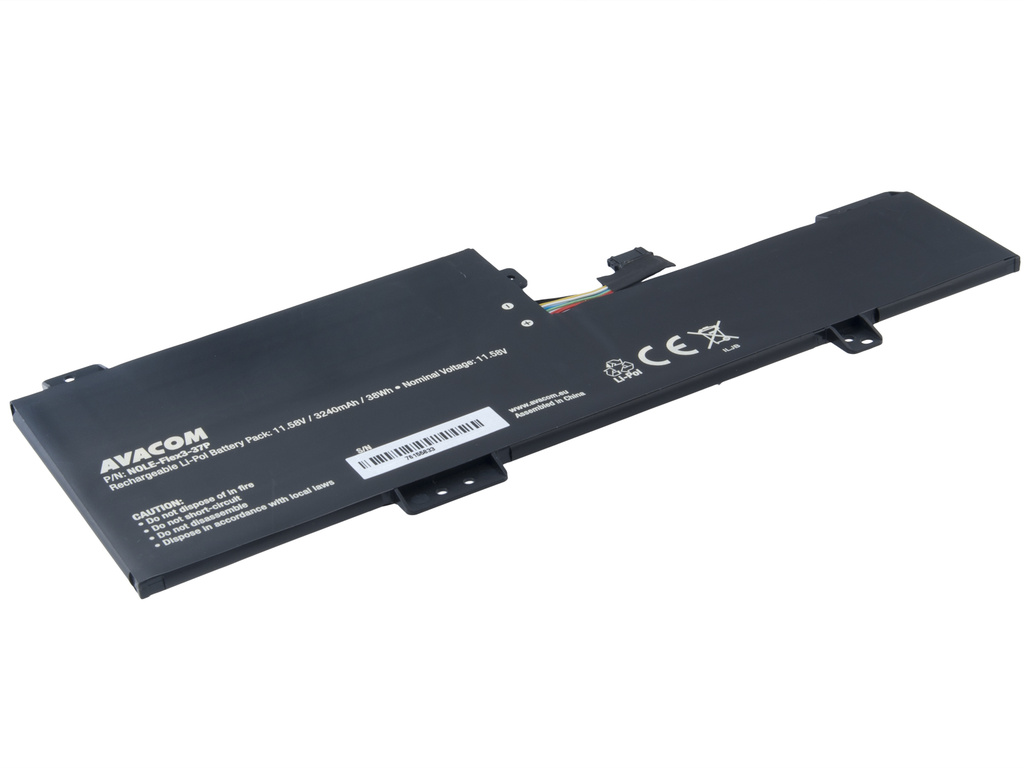 AVACOM NOLE-Flex3-37P Li-Pol 11,58V 3240mAh - neoriginální - Baterie Lenovo Flex 3-11 Li-Pol 11,58V 3240mAh 38Wh