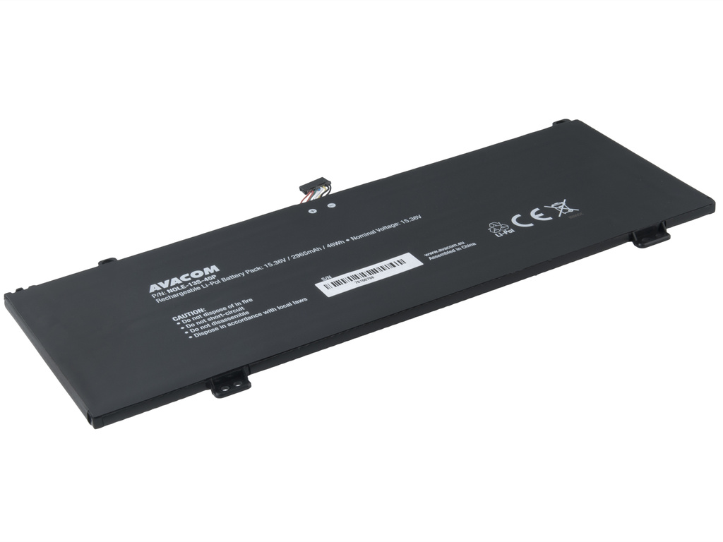 AVACOM NOLE-13S-45P Li-Pol 15,36V 2965mAh - neoriginální - Baterie Lenovo ThinkBook 13s, 14s, Li-Pol 15,36V 2965mAh 46Wh