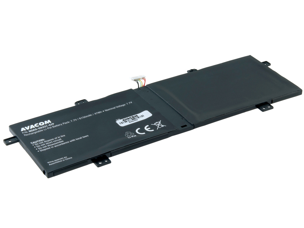 AVACOM NOAS-UX431-47P Li-Pol 7,7V 6150mAh - neoriginální - Baterie Asus ZenBook 14 UX431 Li-Pol 7,7V 6150mAh 47Wh