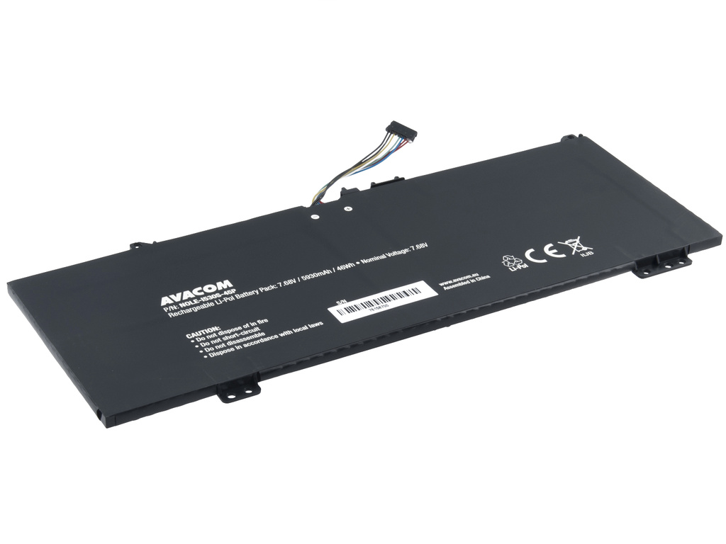AVACOM NOLE-I530S-45P Li-Pol 7,68V 5930mAh - neoriginální - Baterie Lenovo IdeaPad 530S, Flex 6-14 Li-Pol 7,68V 5930mAh 46Wh