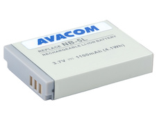 AVACOM DICA-NB5L-731 Li-Ion 3.7V 1100mAh - neoriginální - Baterie Canon NB-5L Li-Ion 3.7V 1100mAh 4.1Wh