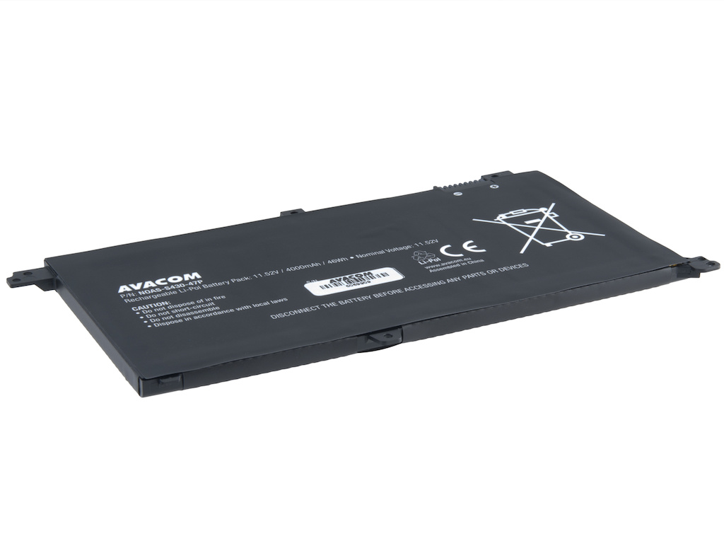 AVACOM NOAS-S430-47P Li-Pol 11,52V 4000mAh - neoriginální - Baterie Asus VivoBook X571 Li-Pol 11,52V 4000mAh 46Wh
