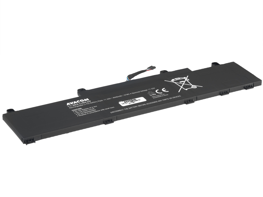 AVACOM NOLE-L14G4-57P Li-Pol 11,52V 4948mAh - neoriginální - Baterie Lenovo ThinkPad L14 Gen.4, L15 Gen.4 Li-Pol 11,52V 4948mAh 57Wh
