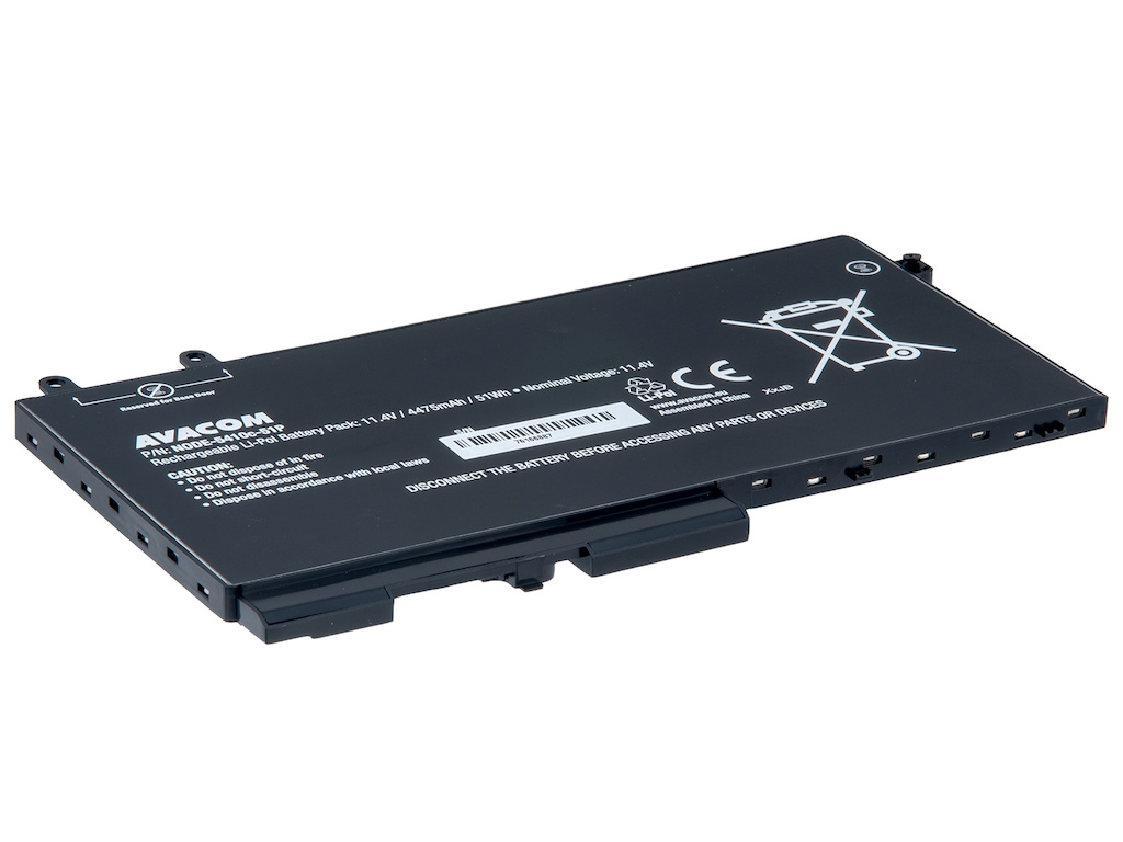 AVACOM NODE-5410c-51P Li-Pol 11,4V 4475mAh - neoriginální - Baterie Dell Latitude 5410, 5500, 5510 Li-Pol 11,4V 4475mAh 51Wh