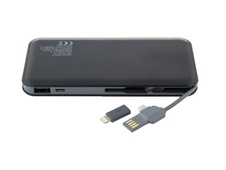 AVACOM externí baterie PWRB-8001K, Li-Pol, kapacita 8000mAh, výstup 5V/2.1A, černá (PWRB-8001K)