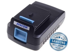 AVACOM ATBD-L18A1-20Q Li-Ion 18V 2000mAh - neoriginální - Baterie BLACK & DECKER A1518L Li-Ion 18V 2000mAh, články SAMSUNG