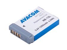 AVACOM DICA-NB13-J1250 Li-Ion 3.6V 1250mAh - neoriginální - Baterie Canon NB-13L Li-Ion 3.6V 1250mAh 4.5Wh AVA