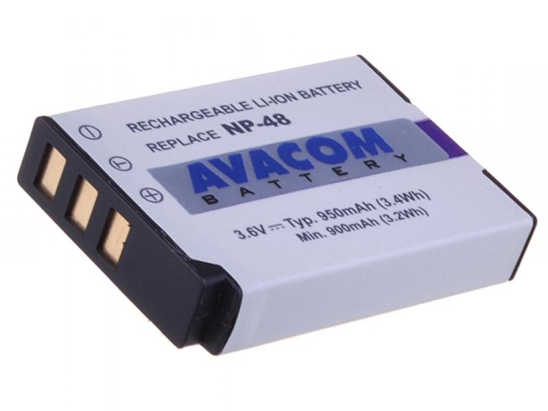 AVACOM DIFU-NP48-825 Li-Ion 3.7V 950mAh - neoriginální - Baterie Fujifilm NP-48 Li-Ion 3.7V 950mAh 3.4Wh