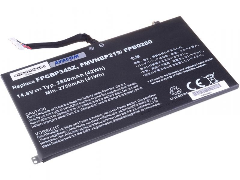 AVACOM NOFS-UH572-42P Li-Pol 14,8V 2850mAh - neoriginální - Baterie Fujitsu LifeBook UH572, Li-Pol 14,8V 2850mAh/42Wh